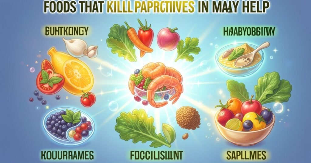 foods that kill parasites in humans
