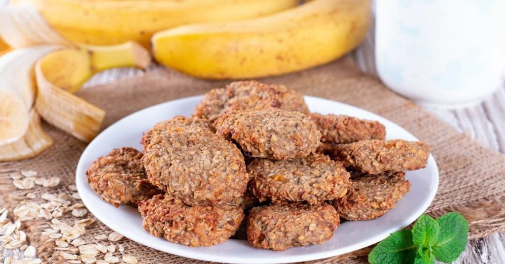 banana oatmeal cookies