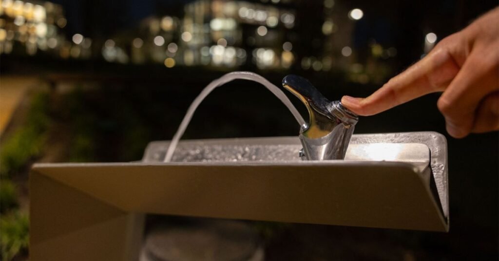 drinking fountains